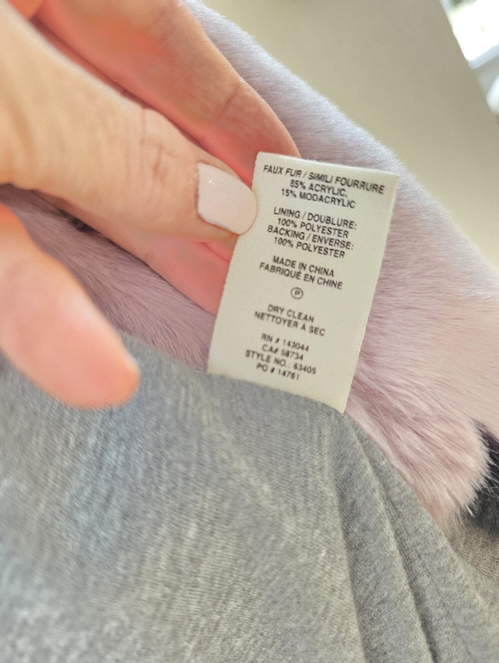 Avec Les Filles Purple star coat, Size M NWOT - Picture 6 of 6